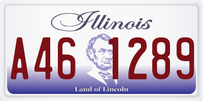 IL license plate A461289