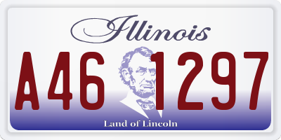 IL license plate A461297