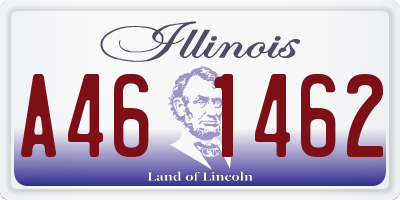IL license plate A461462