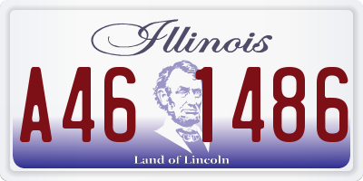 IL license plate A461486