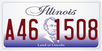 IL license plate A461508