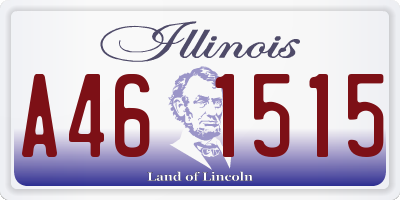IL license plate A461515