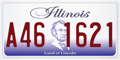 IL license plate A461621