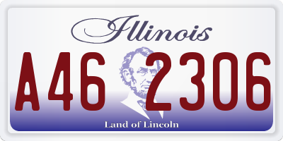 IL license plate A462306
