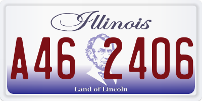 IL license plate A462406