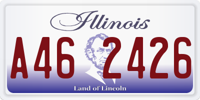 IL license plate A462426