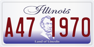 IL license plate A471970