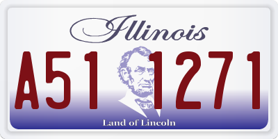 IL license plate A511271