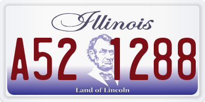 IL license plate A521288