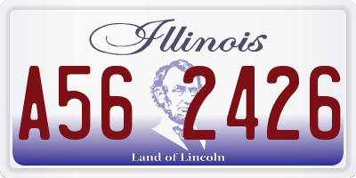 IL license plate A562426