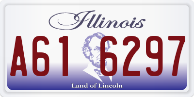 IL license plate A616297
