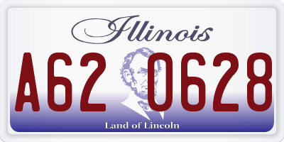 IL license plate A620628