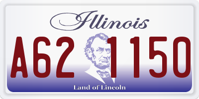 IL license plate A621150