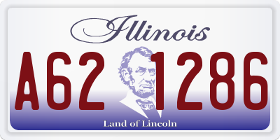 IL license plate A621286
