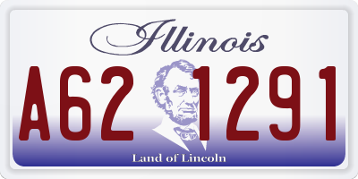 IL license plate A621291