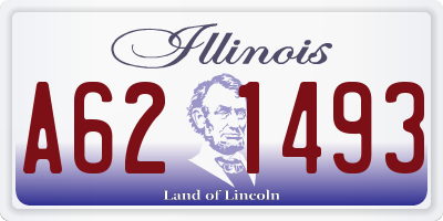 IL license plate A621493