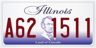 IL license plate A621511