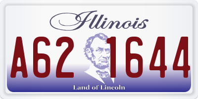 IL license plate A621644
