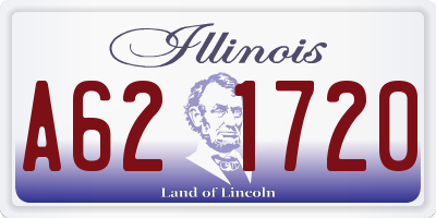 IL license plate A621720