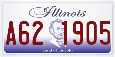 IL license plate A621905