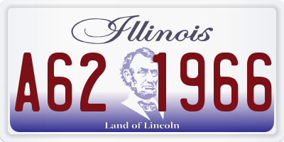 IL license plate A621966