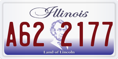 IL license plate A622177