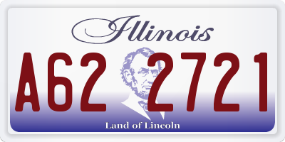 IL license plate A622721