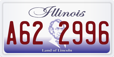 IL license plate A622996
