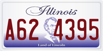 IL license plate A624395