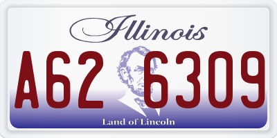 IL license plate A626309