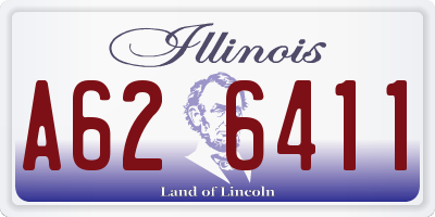 IL license plate A626411