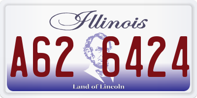 IL license plate A626424