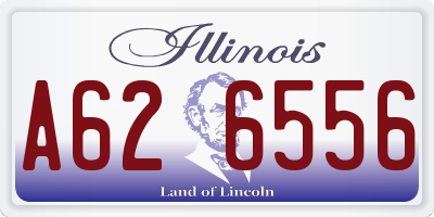 IL license plate A626556