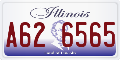 IL license plate A626565