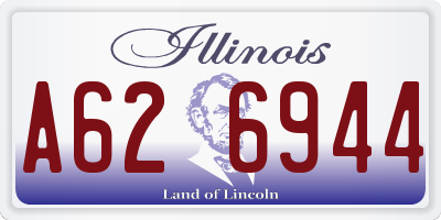 IL license plate A626944