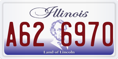 IL license plate A626970