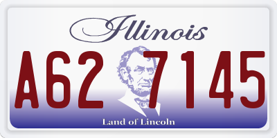 IL license plate A627145