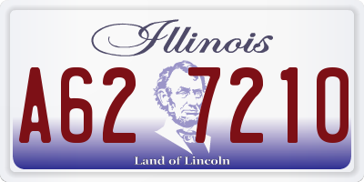 IL license plate A627210