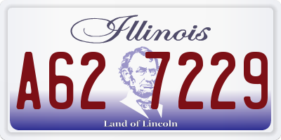 IL license plate A627229