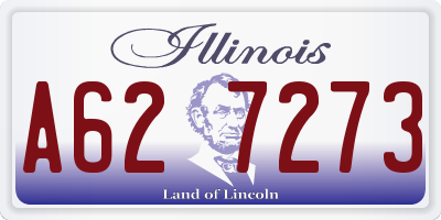 IL license plate A627273