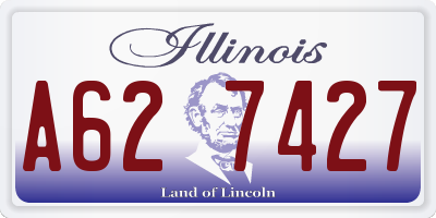 IL license plate A627427