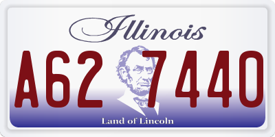IL license plate A627440