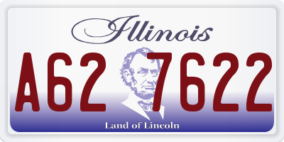 IL license plate A627622