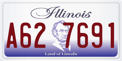 IL license plate A627691