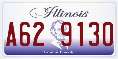 IL license plate A629130