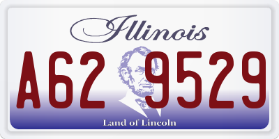 IL license plate A629529
