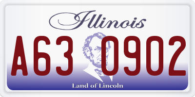 IL license plate A630902