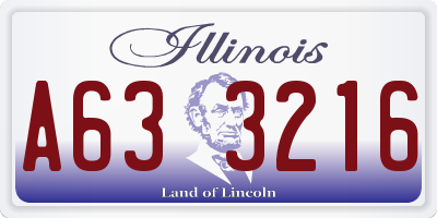IL license plate A633216