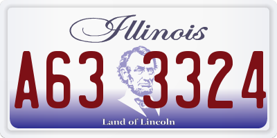 IL license plate A633324