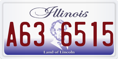 IL license plate A636515